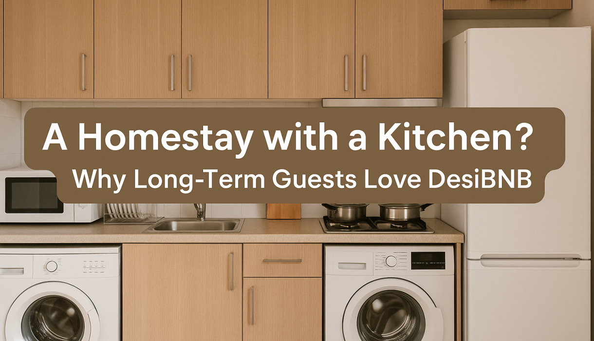 Homestay with Kitchen DEsibnb.com